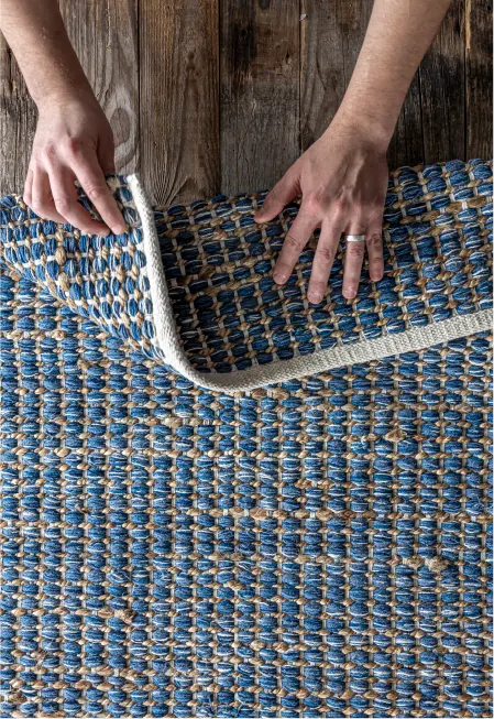 Tappeto in fibra intrecciata curato da Kilean